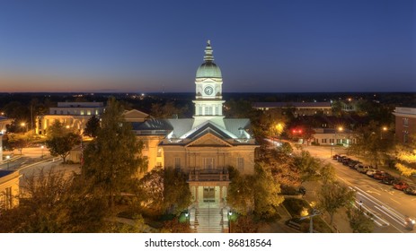 Downtown Of Athens, Georgia, USA.