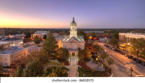 Downtown Of Athens, Georgia, USA.