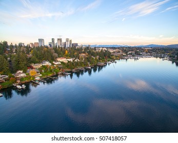 Downtown Bellevue Washington View