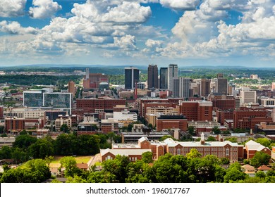 Downtown Birmingham, Alabama, From Vulcan Park