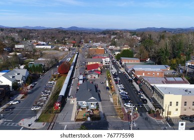 Downtown Blue Ridge Georgia City, Street