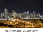 Downtown Calgary at Night. October 2014