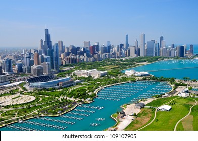 Downtown Chicago & Lake Michigan
