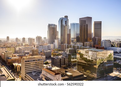 Downtown Cityscape Los Angeles, California, USA - Shutterstock ID 562590322