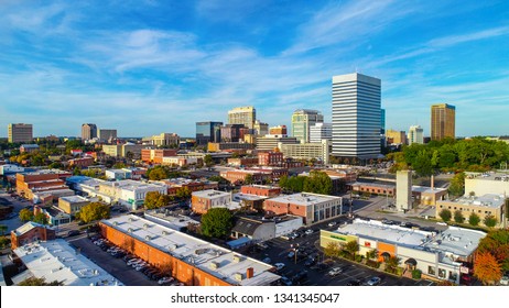 Downtown Columbia South Carolina Skyline SC Aerial Panorama