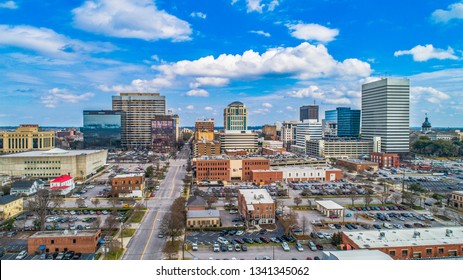 Downtown Columbia South Carolina Skyline SC Aerial Panorama