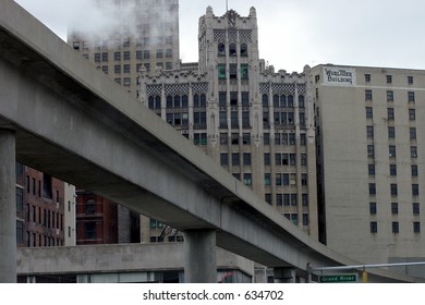 Downtown Detroit, People Mover