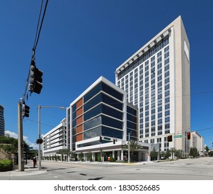 Downtown Fort Lauderdale At The Intersection Of Southeast Sixth Street And Andrews Avenue.