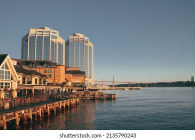 Downtown Harbour Front At Sunrise