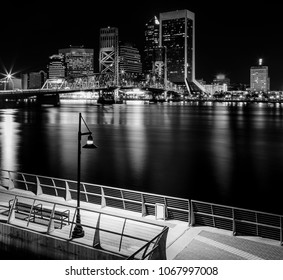 Downtown Jacksonville At Night