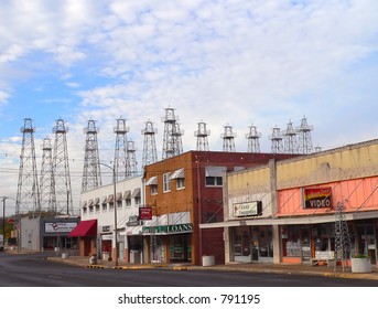 The 1939 Crim Theater In Kilgore Texas Once The Flagship Of A Chain Of Movie Theaters Was Abandoned In The 1950s During The Ascendancy Of Television And Devolved Into A Glorified Storage