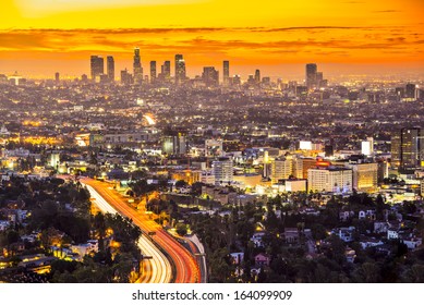 Downtown Los Angeles, California.
