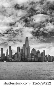 Downtown Manhattan From Hoboken Pier.