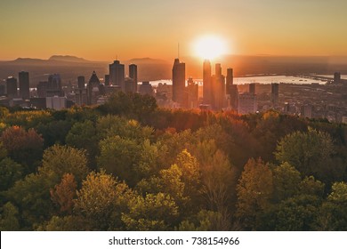 Downtown Montreal Sunrise