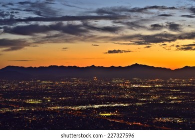 Downtown Phoenix At Dusk