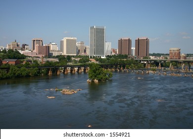 Downtown Richmond Skyline