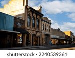 Downtown Street in Cherryville North Carolina