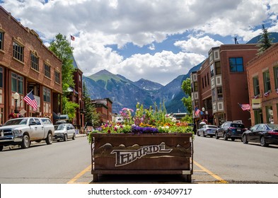 Downtown Telluride In The Spring