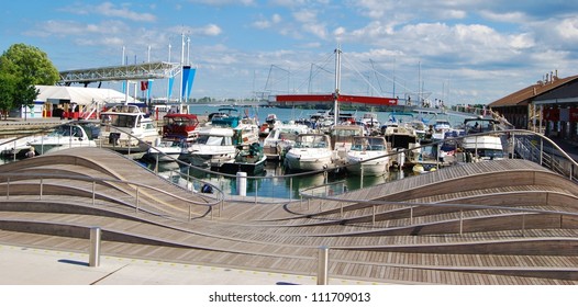 Downtown Toronto Waterfront In Canada