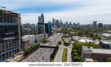 Downtown View of the City