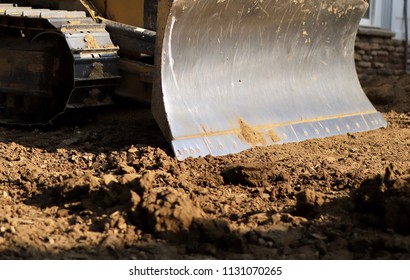 Dozer Blade And Track