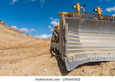 Dozer At A Work Site