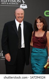 Dr Phil McGraw & Family   Arriving At The  Daytime Emmy Awards At The Orpheum Theater In  Los Angeles, CA On August 30, 2009