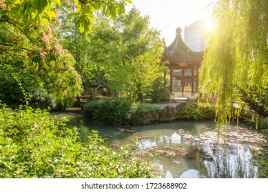 Dr Sun Yat-Sen Classical Chinese Public Garden In Vancouver BC, Canada