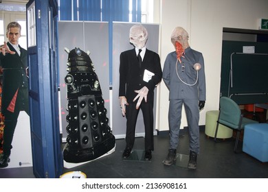 Dr Who Display Wales Comic Con  April 23-24, 2016