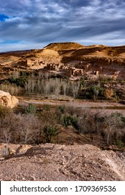 Draa Valley Landscape In Morocco