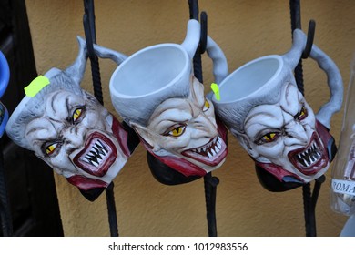 Dracula Souvenirs,jar,Sighisoara, Romania