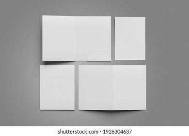 Draft Folder Mockup For Your Design Presentation