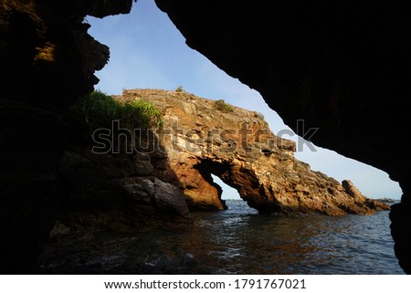 Dragon eye cave in Vietnam Imagine de stoc © 