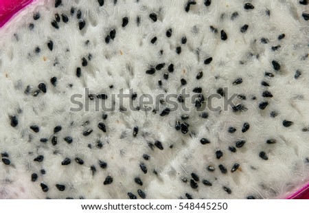 Dragon fruit in close-up for background.