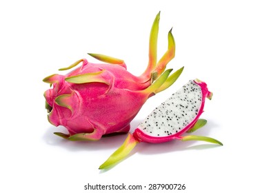 Similar Images, Stock Photos & Vectors of dragon fruit isolated