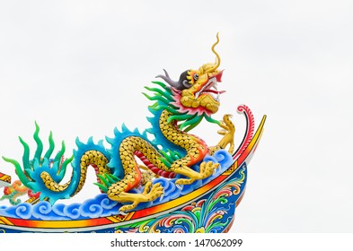 Dragon On White Background Stock Photo 147062099 | Shutterstock