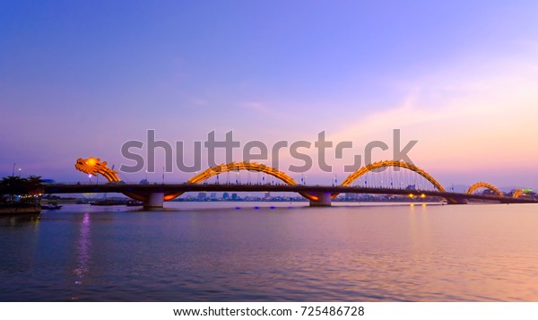 Dragon River Bridge Rong Bridge Da Stock Photo 725486728 | Shutterstock