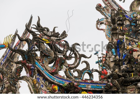 Similar – Foto Bild Figuren am Longshan Tempel in Taipeh