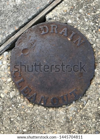 Drain Cleanout for Sewerage or Plumbing System