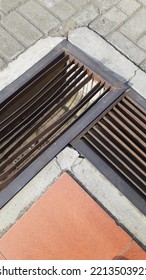 Drainage Is The Natural Or Artificial Removal Of Water Masses From The Surface Or Subsurface Of A Place. Drainage Is Covered With Iron.