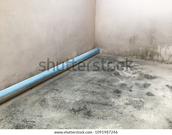 Drainage On Old Cement Floor Black Stock Photo Edit Now 1091987246