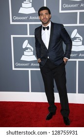 Drake At The 55th Annual GRAMMY Awards, Staples Center, Los Angeles, CA 02-10-13