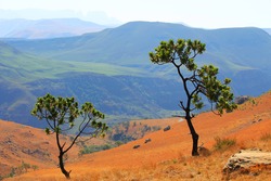 Drakensberg Dragon Mountains Landscape