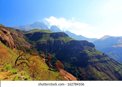 Drakensberg Dragon Mountains Landscape