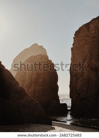 Dramatic Cliffs at Praia da Ursa Beach
