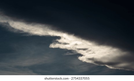 Dramatic Cloud Formation in Dark Sky