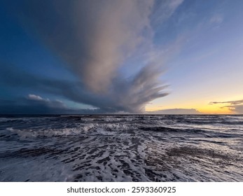 Dramatic cloud formation at sunset. February 2025. - Powered by Shutterstock - Get 15% off with code: PIKWIZARD15
