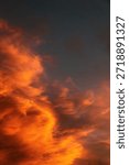 Dramatic cloud formations and colorful sunset skies over Algeria, featuring warm golden light, soft gradients, and atmospheric contrasts. These scenic views highlight the natural beauty of Algerian landscapes, ideal for nature, travel, weather, and background themes.