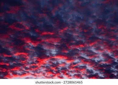dramatic cloud at sunrise in Monterey