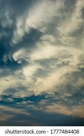 Dramatic clouds in the sky 